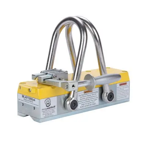 SK0369220-US20260702-105043-0 Magswitch 8100418 MLAY1000X4 Lifting Magnet 3640 lb Max Load Cap - Image 1