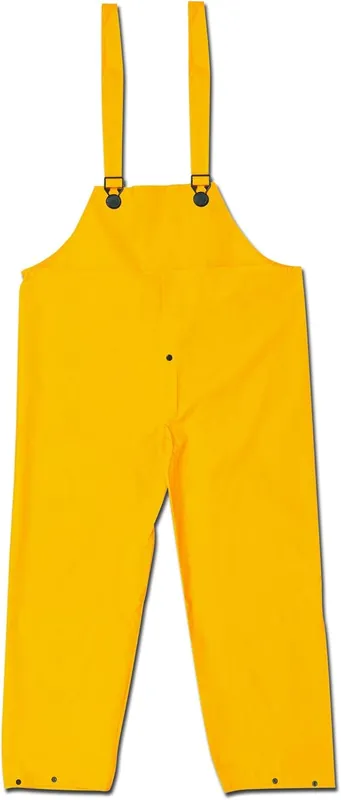 SK0369357-US20260702-105043-0 MCR Safety 200BPXL Classic PVC Polyester Bib Pants Yellow XL - Image 1