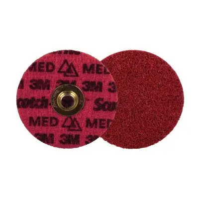 3M 7100263655 Scotch-Brite Precision Surface Conditioning Disc 4-1/2 Inches TN Quick Change Medium 13300 RPM