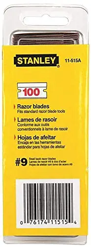 SK0369428-US20260702-105043-0 Stanley 11-515 Replacement Razor Blades 1-1/2 Inches 100 Pack - Image 1