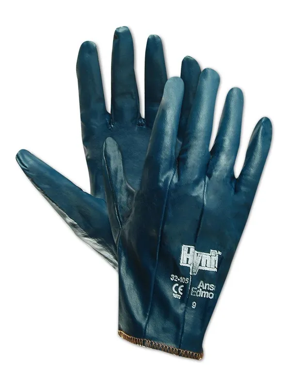 SK0369577-US20260702-105043-0 Ansell 103572 Hynit Nitrile-Impregnated Gloves 8 Blue - Image 1