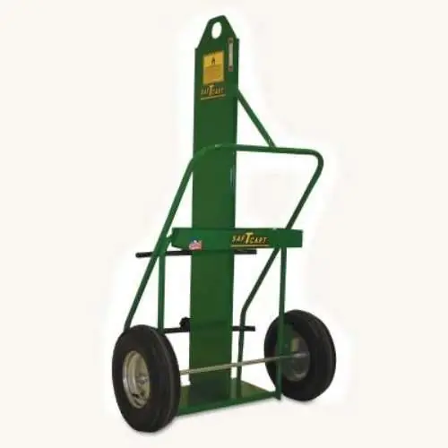 Saf-T-Cart 871-16FW-LE Cylinder Cart with Firewall and Lifting Eye