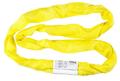 Liftex ENR3X6PD RoundUp Endless Sling 8400 lb Vertical 6 ft Yellow