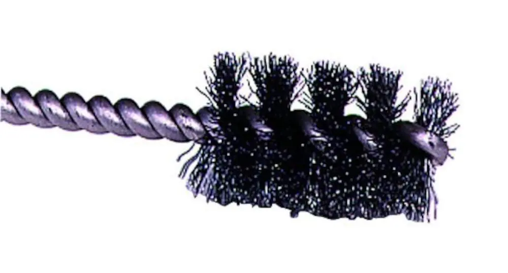 Weiler 21073 Power Tube Brush 0.004 Steel Wire Fill 1 Brush Length