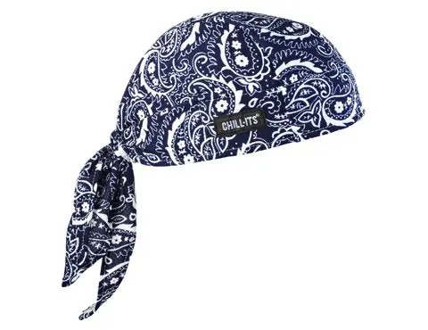 SK0369843-US20260702-105043-0 Ergodyne 12480 Chill-Its Dew Rag Navy 6-Pack - Image 1