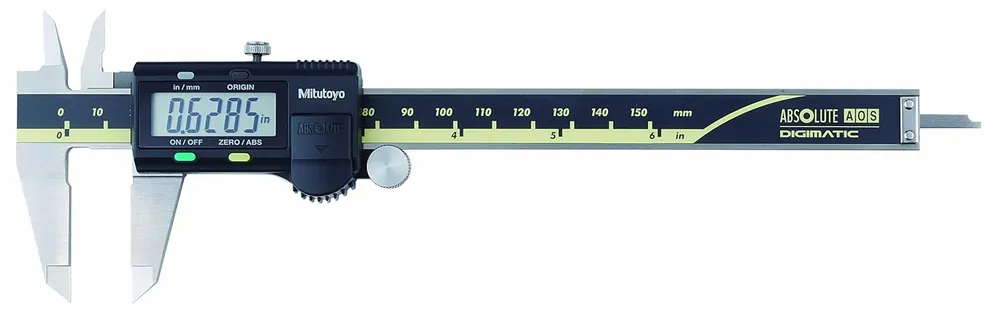 SK0370038-US20260702-105043-0 Mitutoyo 500-171-30 Advanced Onsite Sensor Absolute Scale Digital Caliper 0-6 Range - Image 1