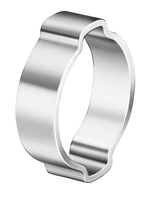 Oetiker 10100022 Zinc-Plated Steel Hose Clamp Double Ear Clamp ID Range 14 mm Closed 17 mm Open Pack of 100