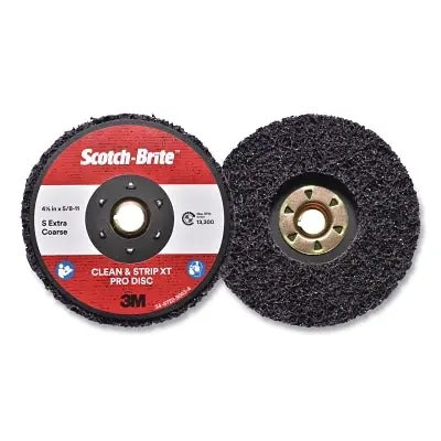 3M 7100175464 Clean and Strip XT Pro and XT Pro Extra Cut Disc 4-1/2 in Dia 13300 RPM Purple