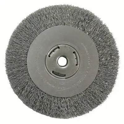 Weiler 36065 Vortec Pro Crimped Wire Wheel 10 in D .014 Carbon Steel 3600 rpm