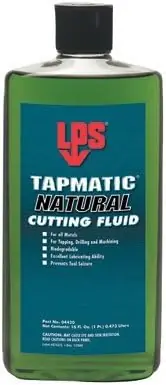 LPS 44220 Tapmatic Natural Cutting Fluids, 16 oz, Clear Green Pack of 12