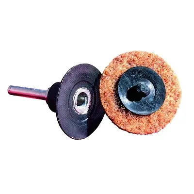 Norton 66261055103 Speed-Lok TR Back-Up Pad, 2 Inch Dia, Medium Density, Rubber