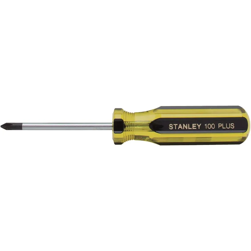 Stanley 64-101-A 100 Plus Phillips Tip Screwdriver 3 Inch