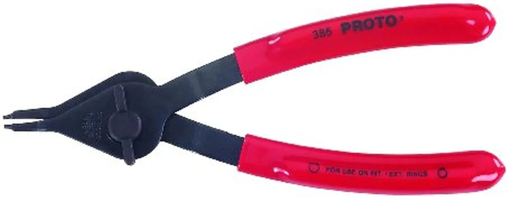 Proto J385 Retaining Ring Pliers 0.070 In Tip 0 Deg