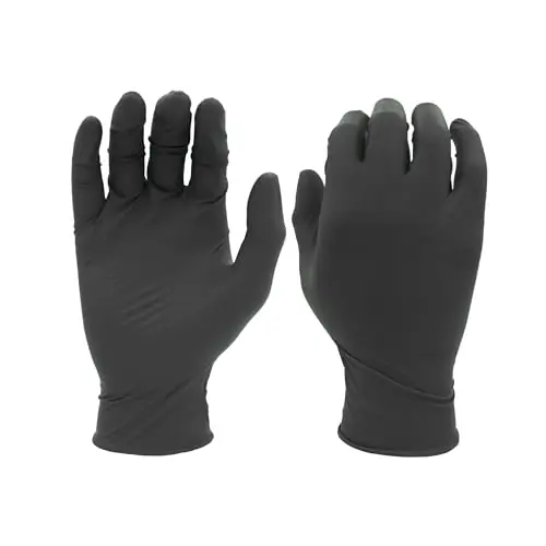 Showa 6112PFXS Biodegradable Nitrile Powder-Free Disposable Safety Glove X-Small (Pack of 100)