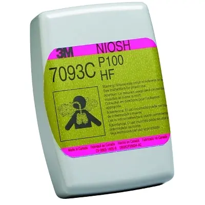 SK0370996-US20260702-105043-0 3M 7000052600 Particulate Filter 7093 P100 Magenta/Olive - Image 1