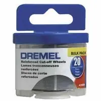 Dremel 426B Fiberglass Reinforced Cut-Off Wheel 1-1/4 in dia 20 Pc