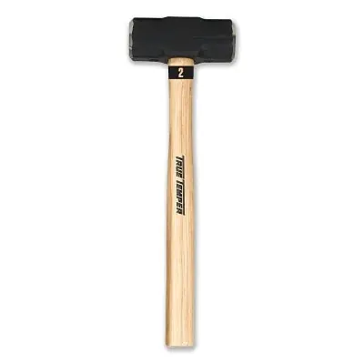 True Temper 20184100 Toughstrike American Hickory Engineer Hammer 2 lb 15 in Handle