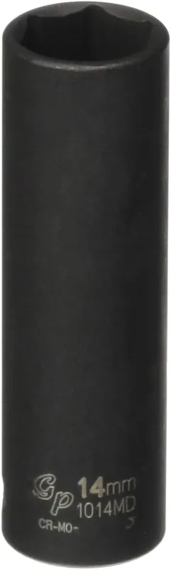Grey Pneumatic 1014MD 3/8 Drive 14mm Deep Socket