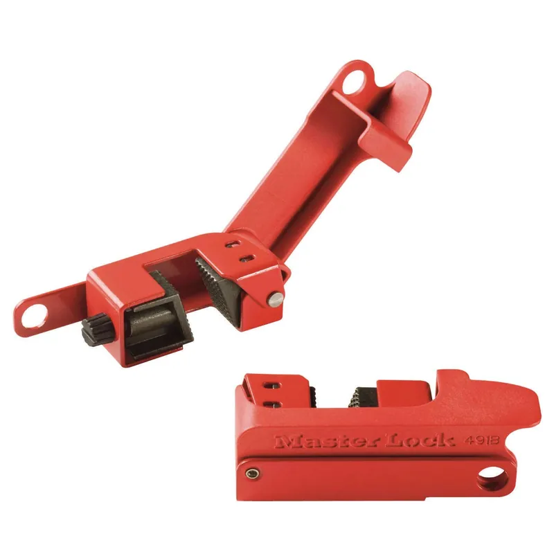 SK0371468-US20260702-105043-0 Master Lock 491B Grip Tight Circuit Breaker Lockout Tall and Wide Toggles - Image 1