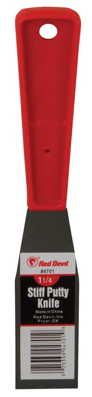 SK0371748-US20260702-105043-0 Red Devil 4701 Stiff Putty Knife 1.25 Inch - Image 1