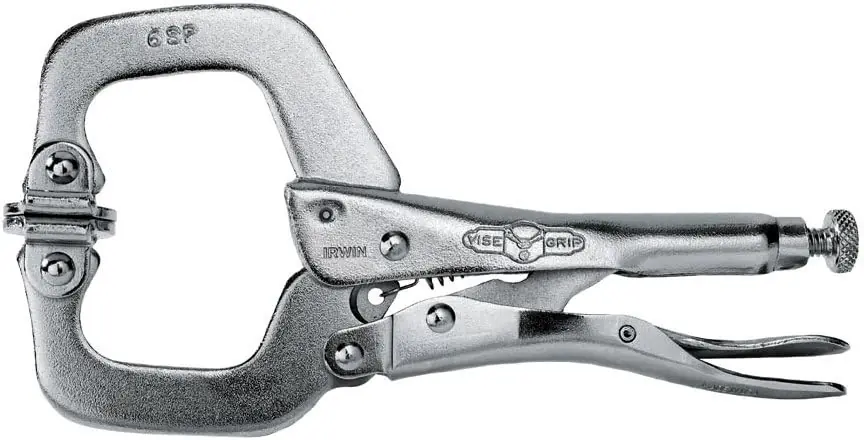 SK0371914-US20260702-105043-0 IRWIN 18 VISE-GRIP C Clamp Locking with Swivel Pads 2-Inch - Image 1
