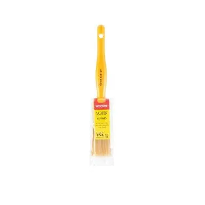 Wooster 0Q31080010 Soft Tip Paint Brushes 1 Inch Synthetic Blend Plastic Handle