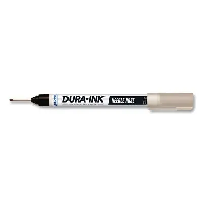 Markal 96520 Dura-Ink Needle Nose Marker Black 1/32 in Tip