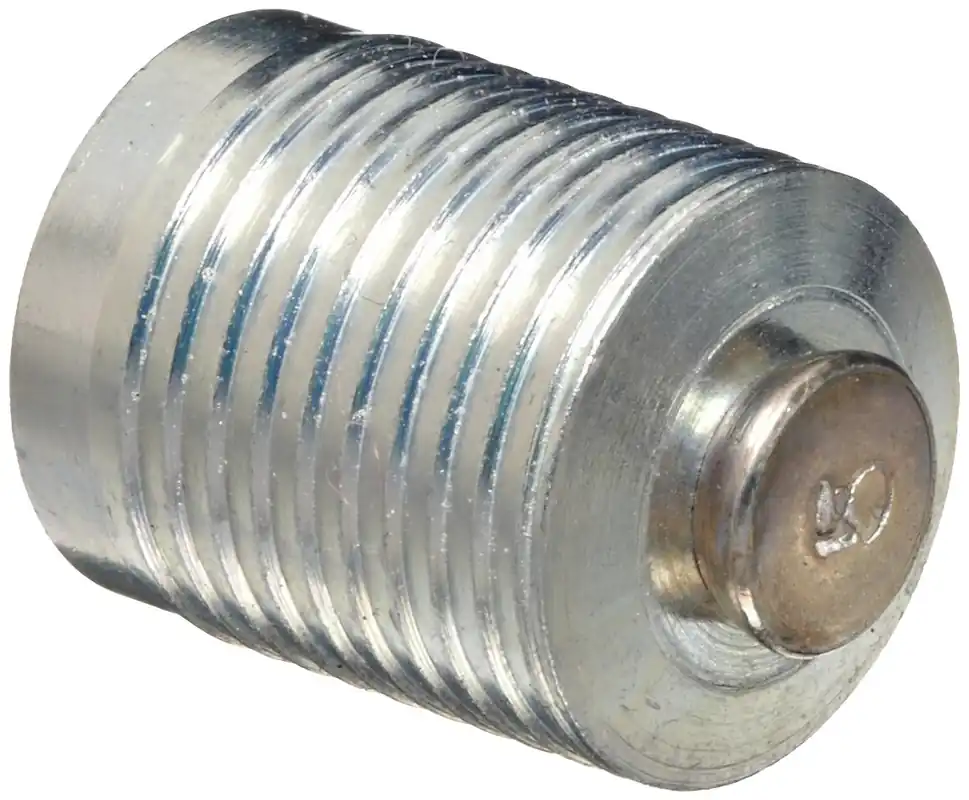 SK0372080-US20260702-105043-0 Alemite 321839 Pressure Relief Fitting Straight 1-5 psi Relief Pressure for 3/8 Drill OAL 1/2 - Image 1