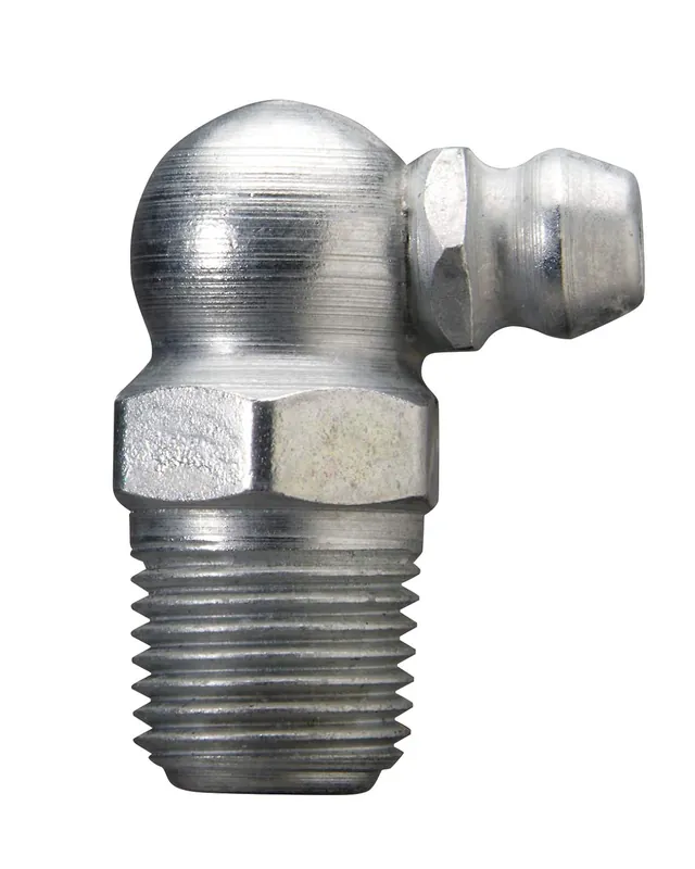 SK0372104-US20260702-105043-0 Alemite 1693 Leakproof Fitting 90 Degree Angle Buna N Check Valve 1/8 NPT - Image 1