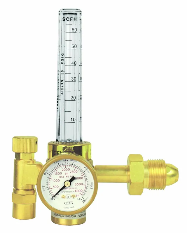 SK0372149-US20260702-105043-0 Gentec 191AR-60 Flowmeter Regulator Medium Duty 50PSIG 60 SCFH - Image 1