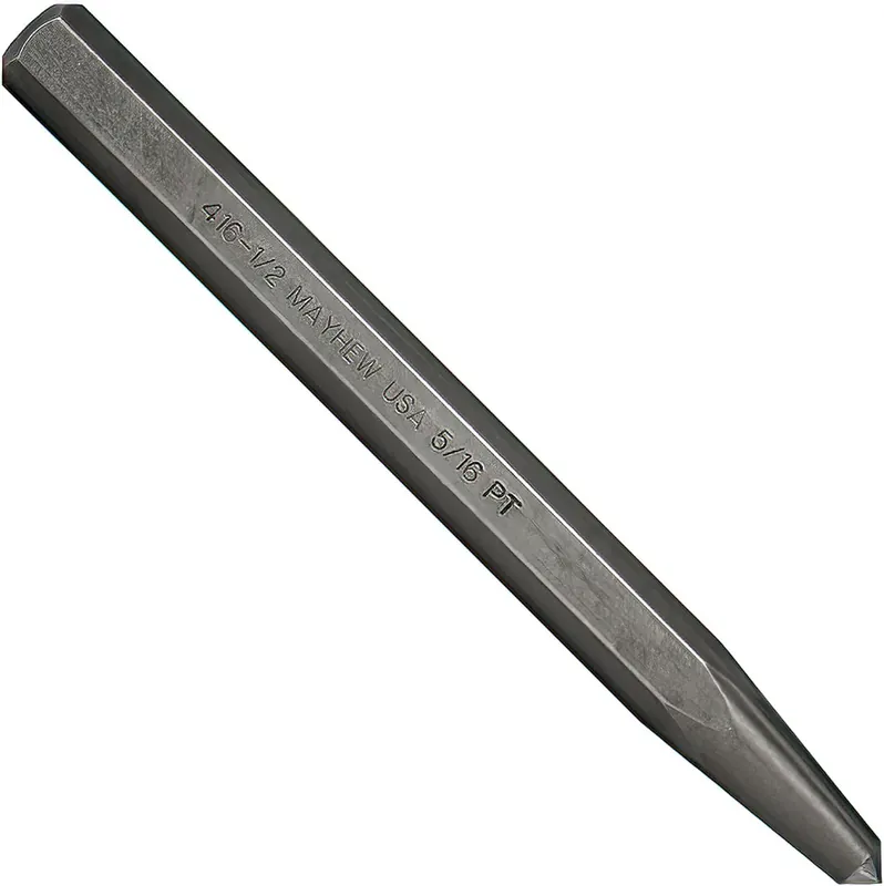 SK0372203-US20260702-105043-0 Mayhew Tools 74003 Select 1/2-Inch Center Punch, grey - Image 1