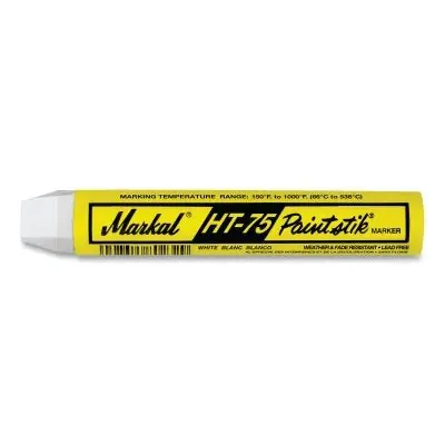 SK0372626-US20260702-105043-0 MARKAL 84820 HT-75 Paintstik Solid Paint Marker 11/16 in x 4.625 in L Replacement MPN - Image 1