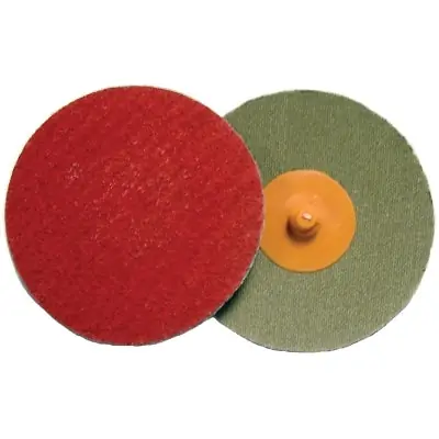 SK0372724-US20260702-105043-0 Weiler 60172 Plastic Button Style Blending Discs Ceramic 2 Inches 80 Grit - Image 1