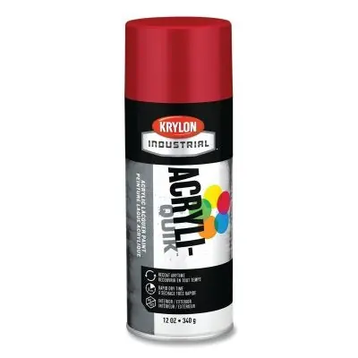 SK0372795-US20260702-105043-0 Krylon K02108A07 Acryli-Quik Acrylic Lacquer Paint 12 oz Banner Red Gloss - Image 1