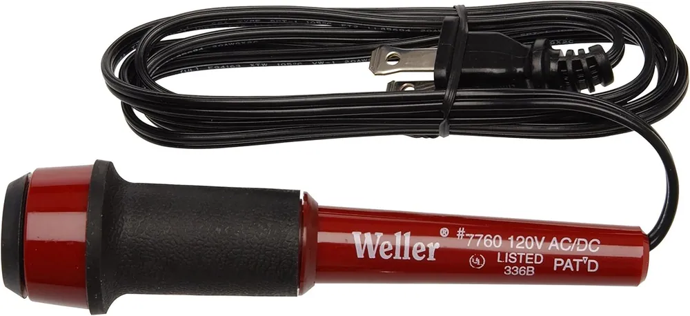 SK0372845-US20260702-105043-0 Weller 7760 Hand Tools Soldering Red Two-Wire Handle - Image 1