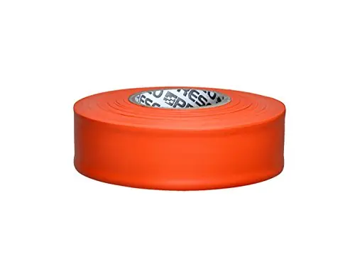 SK0373039-US20260702-105043-0 Presco TFO Taffeta Flagging Tape 1-3/16 in x 300 ft Orange - Image 1