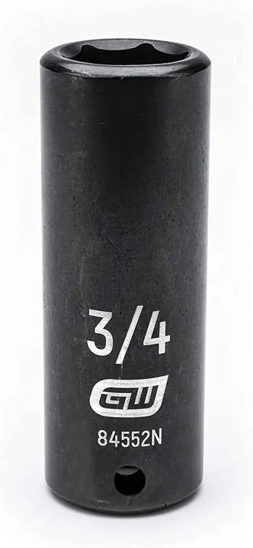Gearwrench 84552N 1/2 Drive Deep Impact SAE Socket 3/4 6 Point