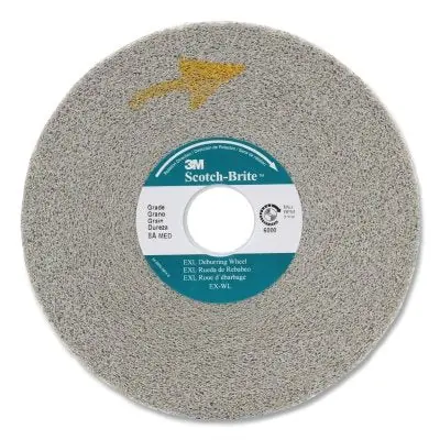 Scotch-Brite 7000046060 Convolute Wheel Deburring 6x1 Medium 6000 RPM