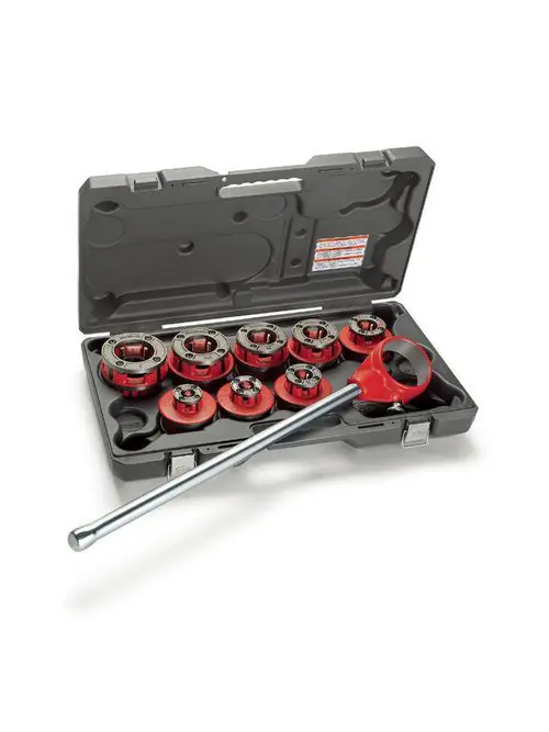 Ridgid 36345 00-R Exposed Ratchet Threader Set, NPT, 1/2-1 Capacity