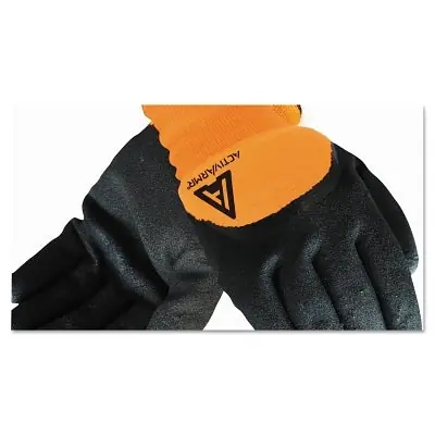 Ansell 112735 Activarmr 97-011 Cold Weather Hi-Viz Gloves Size 10 Orange/Black