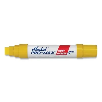 SK0373701-US20260702-105043-0 Markal 90901 PRO-MAX Paint Marker 1 EA Yellow Replacement MX - Image 1