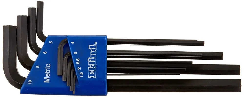 SK0373800-US20260702-105043-0 Eklind Tool 10609 Hex-L Key Allen Wrench - 9pc Set Metric MM Sizes 1.5-10 Long Series - Image 1