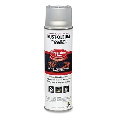 Rust-Oleum 1601838V Precision Line Marking Paint 20 oz Clear