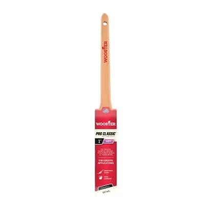 Wooster 0Z12160010 Pro Classic White China Bristle Paint Brushes 1 in W