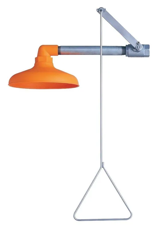 Guardian Equipment G1643 Horizontal Mount Emergency Shower with Plastic Shower Head
