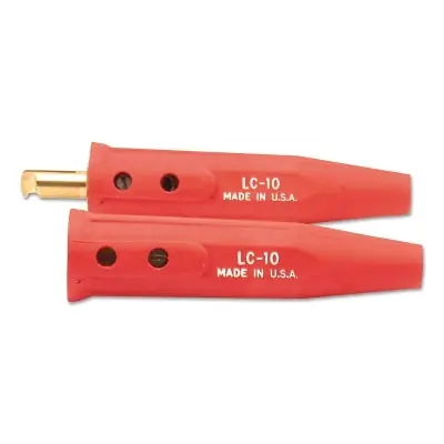SK0374383-US20260702-105043-0 Lenco 5041 Cable Connector Single Oval-Point Screw Connection 4 to 1/0 Cable Cap Red - Image 1