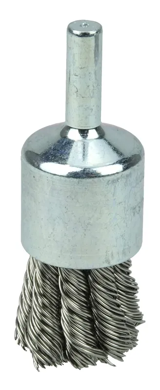 SK0374386-US20260702-105043-0 Weiler 10030 3/4 Knot Wire End Brush .020 Stainless Steel Fill - Image 1