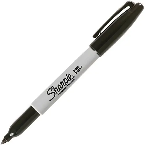 SK0374416-US20260702-105043-0 Sharpie 30001 Permanent Marker Fine Point 12-Pack Black - Image 1