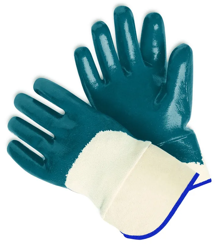 SK0374586-US20260702-105043-0 Mcr Safety 97960L Nitrile Coated Work Gloves Large Blue/White - Image 1