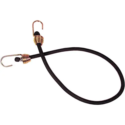 Keeper 6182 Heavy Duty Bungee Cord 32 Inches Black Pack of 10